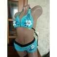 thumbnail image 2 of 2 Piece Halter Bikini Sets Women Sexy Swimsuit Beach Sets Cute Summer Going Out Outfits, 2 of 7