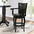 thumbnail image 4 of Boraam Jones Bar Height Swivel Bar Stool in Black, 4 of 5