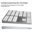thumbnail image 3 of Becaristey Clavier Numérique avec Entrée Numérique USB en Alliage de Voyage Portable Petit Récepteur Lisse Poche Clavier Ordinateur Portable à la Maison Tablette Noir version pro, 3 of 6