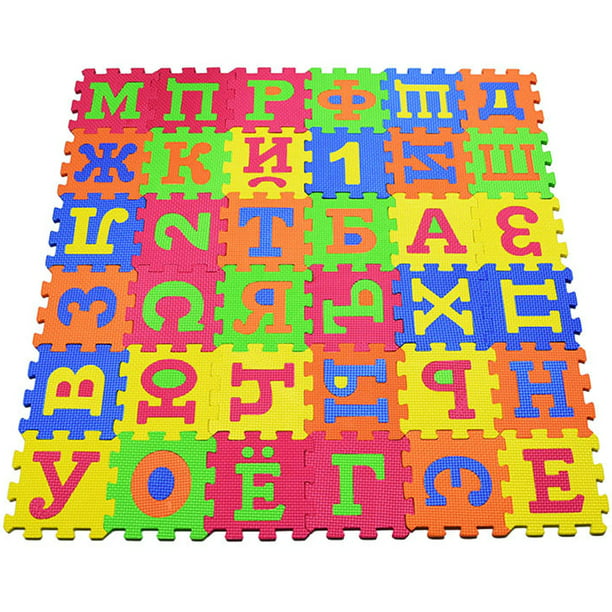 Mat Floor Baby Puzzle Play Foam Letter Playmat Mats Goma De Gatear Bebes Para Alfombras Interlocking Tiles Babies - Walmart.com