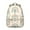 Beige-12, variant on Chic Bohemian College Backpack - 17" Heavy Duty Oxford Fabric, Tribal Print Daypack, Roomy Water-Resistant Bag for Women & Men