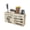 🥝 C_Hot#880, variant on Wooden Utensil Caddy 4 Compartment Cutlery Kitchen Organizer – Countertop Silverware Holder, Rustic Tabletop Organizer, Multi-Purpose Storage Rack