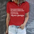 thumbnail image 2 of Camisetas de Manga Corta para las Mujeres Impreso Cuello de Tripulación Suelto Tee, Vintage Gráfico Casual Camisetas para las Mujeres Gráfico, 2 of 6