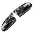thumbnail image 1 of For BMW X5 E70 X6 E71 Auto Accessories Car Rear View Side Mirror Cover Rearview Mirror Cap ABS Carbon Fiber Gloss Black 08-13, 1 of 6