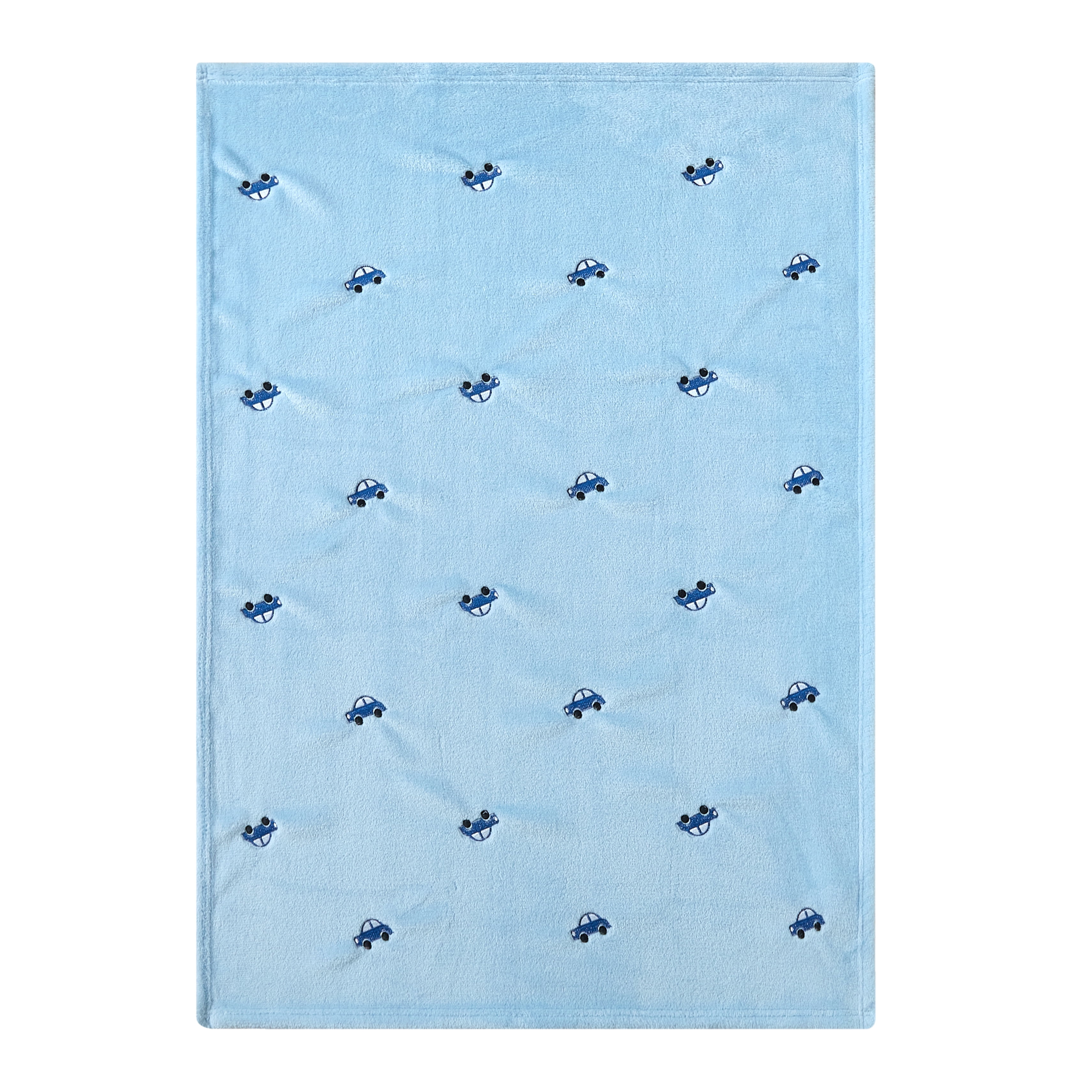 Little Nest Cars Plush Blanket 30" X 40"