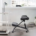 thumbnail image 5 of Ergonomic Kneeling Chair with Smooth Casters, Thick Comfort Padding for All-Day Comfort in Medical Offices or Therapy Clinics(A), 5 of 9