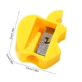 thumbnail image 3 of 5Pcs Manual Pencil Sharpener, Usloyux Manual Pencil Sharpener Colorful Pencil Cutter forStudents, No Lead Breakage Shells Sharps Blade, Portable Stationery for Primary Junior HighSchoolClassroom, 3 of 6