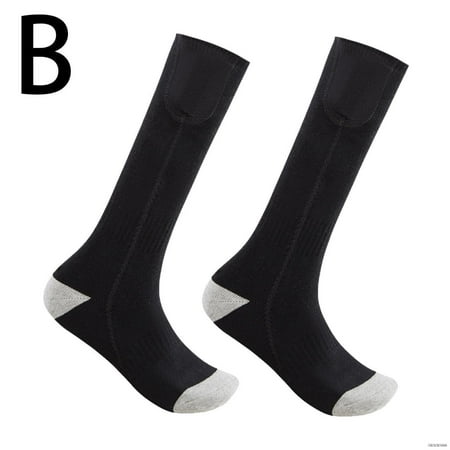 

Electric Heated Socks Battery Winter Thermal Warm Skiing Hunting] Q2X5