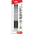 thumbnail image 1 of WWS-R.S.V.P. RT New Retractable Ballpoint Pen, Medium Line, Black Ink, 2 Pack (BK93BP2A), 1 of 4
