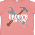 thumbnail image 4 of Inktastic Daddy's Little Helper Tool Set Boys Toddler T-Shirt, 4 of 5