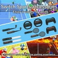 thumbnail image 6 of NBCP 18-in-1 Sports Accessories Kit with Tennis Rackets, Golf Clubs, Swords, Steering Wheels for Nintendo Switch 2, Black, 6 of 6