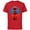 Red, variant on Spider-Man: No Way Home Red and Blue Spidey Suit - Short Sleeve Cotton T-Shirt for Adults - Customized-Red