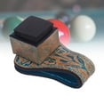 thumbnail image 3 of Porte-Craie de Billard, Porte-Craie de Queue de Piscine en Cuir, Serrage Ferme Antidérapant pour Rangement Rouge, Bleu, Vert, 3 of 7