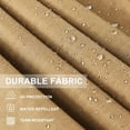 thumbnail image 3 of ABCCANOPY 10'x12' Arched Pergola Patio Gazebo with Retractable Sun Shade,Beige, 3 of 6
