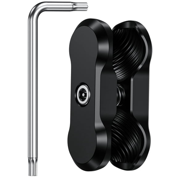 Brazo antirrobo de doble enchufe para monturas RAM, tamaño B, bola de 1 pulgada