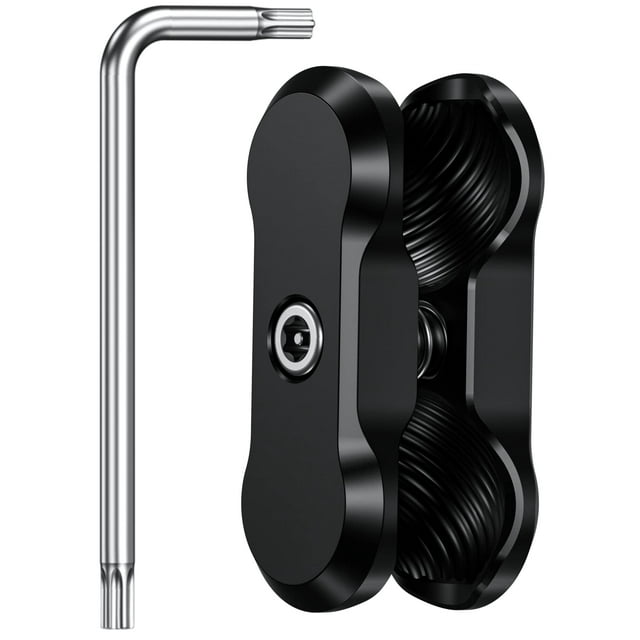 Brazo antirrobo de doble enchufe para monturas RAM, tamaño B, bola de 1 pulgada