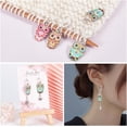 6 Pcs Owl Stitch Markers 6 Colors Alloy Enamel Crochet Stitch Marker ...