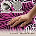 thumbnail image 6 of ODIKA Pink Print Leopard Zebra Stripe Center Spotted Frame Cheetah for Bedroom, Bedside, Nursery, Pet Friendly & Kids Safe, 6 of 7