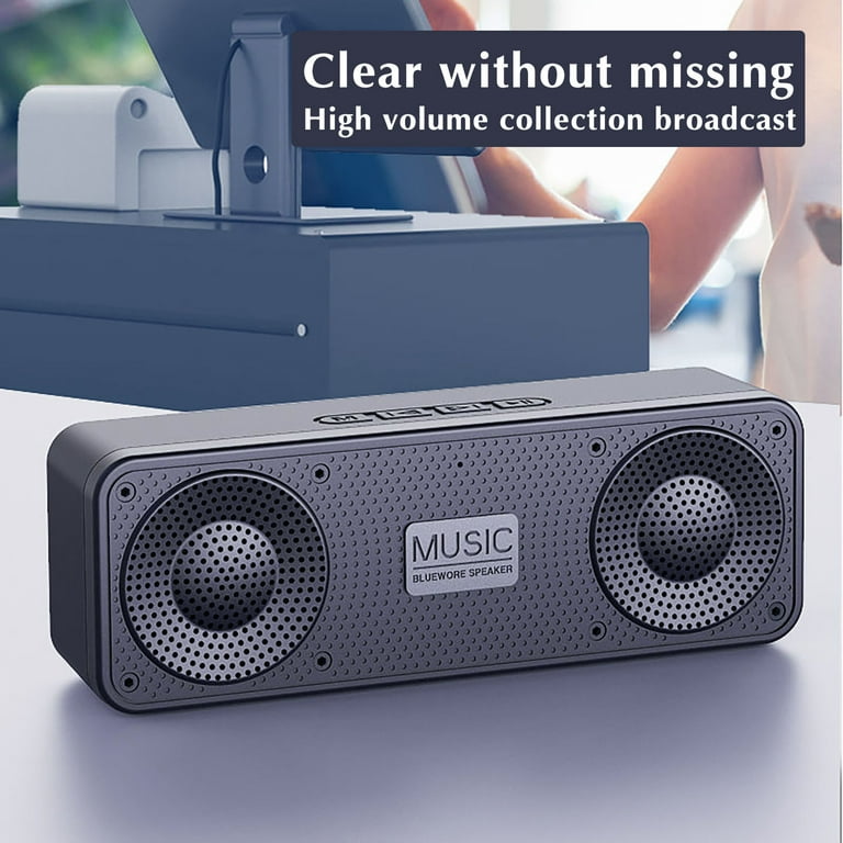 amlbb Bluetooth Speakers S18 Wireless Bluetooth Speaker Outdoor Portable  Subwoofer Radio Small Sound on Clearance