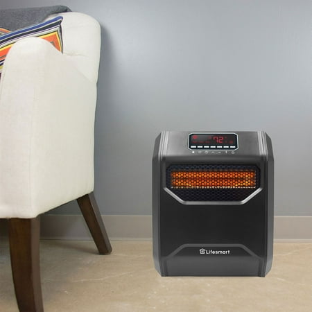 Lifesmart - 6-element Infrared Heater - Black