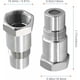 thumbnail image 2 of 2Pcs Oxygen Sensor Extender Spacer For Car Engine Exhaust Systems M18 x1.5, 45mm Lambda Sensor, 2 of 5
