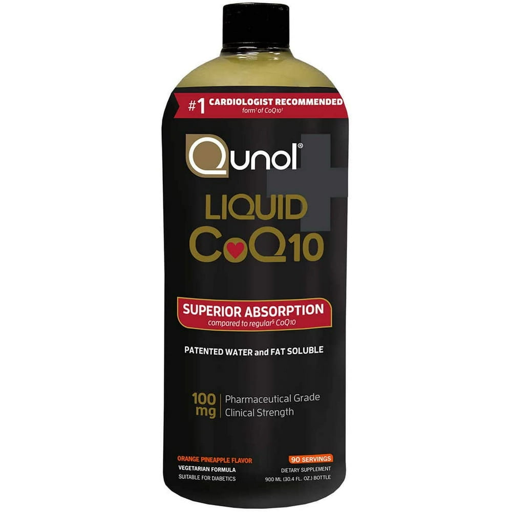 1 PACK Qunol Liquid CoQ10 100 mg., 30.4 Ounces