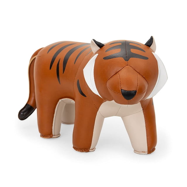 Zny Zuny Gaze Series Sujetalibros Bronceado Para Estantes Decorativos De Oficina - Tiger Hunt