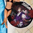 thumbnail image 5 of Kokushibo - Demon Slayer Beach Blanket Anime Japan Style Ts04, 5 of 5