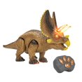 thumbnail image 1 of Estbridge Remote Control Triceratops Toy - Walking Dinosaur Model with Light & Sound  Movable Joints  Educational RC Dino Toy Gift for Toddlers, 1 of 7