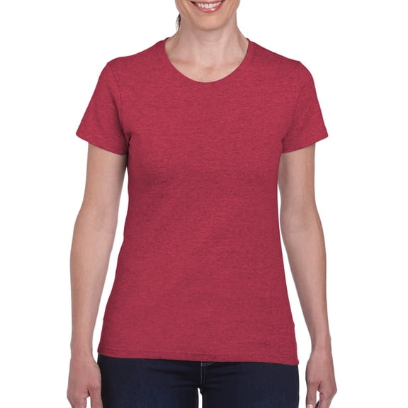 Gildan Missy Fit Tee AntChRed