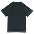 thumbnail image 6 of FORMRS Boys Rash Guard Short Sleeves Swim Shirt Quick Dry UPF 50+ Sun Protection, Sizes 3-12T, Red Flamingo Pattern, 6 of 6