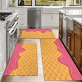 thumbnail image 6 of Kitchen Rugs Sets of 3 Non Slip Washable Kitchen Mats for Floor, Kitchen Runner Rug, Floor Mat Carpet for Entryway, Laundry, Sink, 6 of 12