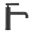 thumbnail image 2 of Avallon Single Hole, Single-Handle Sleek, Bathroom Faucet in Matte Black, 2 of 11