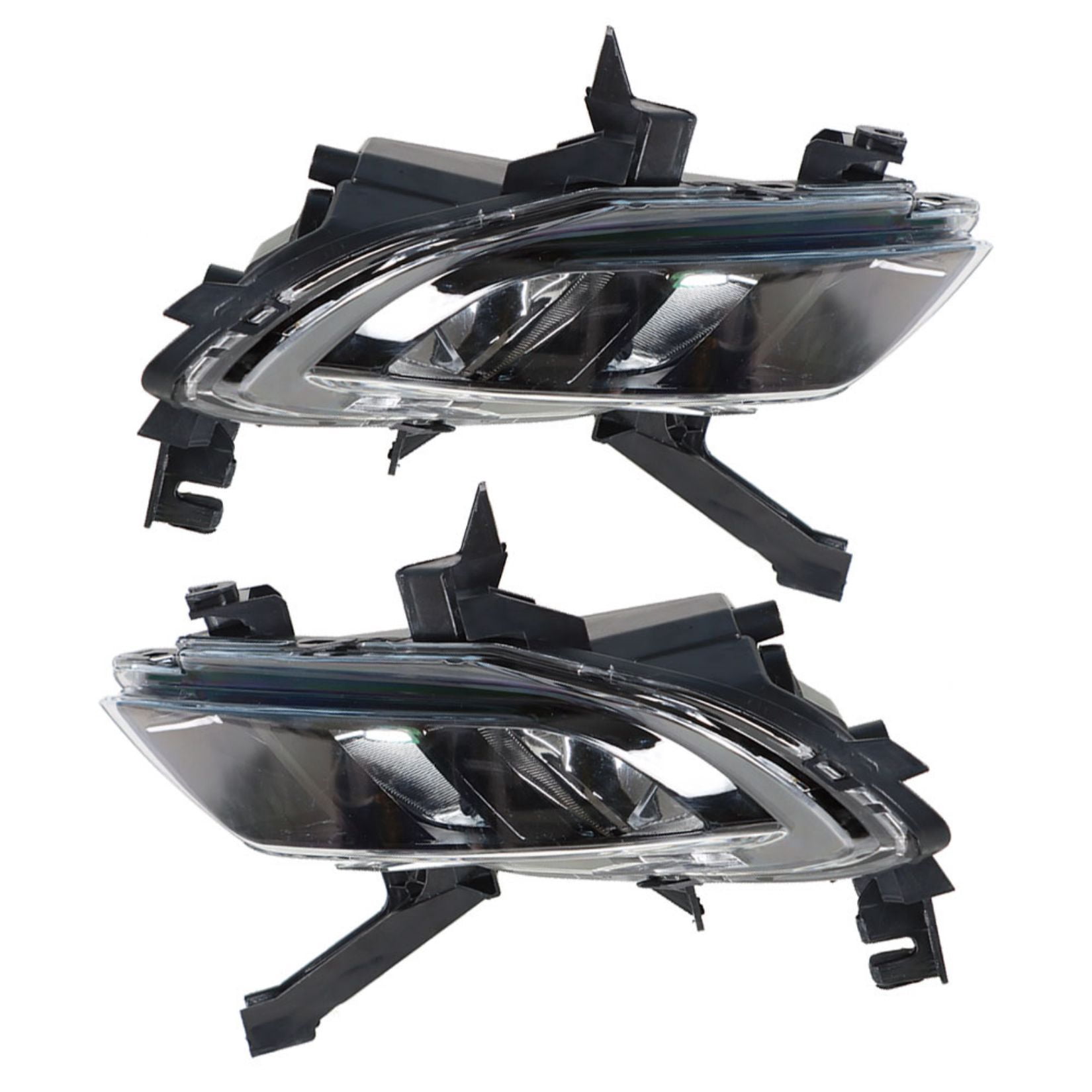 2 Pcs Fog Lights Assembly Fit for Nissan Maxima 2016, 16 Maxima Fog Lamp Housing Assembly