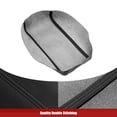 thumbnail image 3 of KBH Car Center Console Lid Armrest Cover Replacement for 2008-2013 Toyota Highlander, Leather Skin Upholstery for Arm Rest Box Lid, Black, 3 of 5