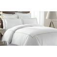 thumbnail image 3 of 600 Thread Count Cotton Rich 3 Piece Duvet Set With Double Marrowing - Celestial Blue, 3 of 6