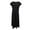 Black, variant on Dpytoraw Women’s Spring Summer Casual Solid Color Sleeveless Tank Top Dress Set Women’s Sustainable Organic Cotton Dresses