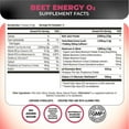 thumbnail image 2 of Nutrology’s Beet Energy O2 - All-Natural Pre-Workout Featuring Beet Root Powder. Increase energy, focus – Vitamin C, Yerba Mate, Mushroom O₂ Blend, Electrolyte Blend – Passion Fruit (30 servings), 2 of 9