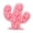 Pink, variant on THOPBPRK Cactus Cookie Cutter, Silicone Cactus Ice Tray Diy Chocolate Mold Baking Mold for Ice Novelty Shape Kitchen Accessories Decorations Party Supplies, 5.7x5.7 Inch