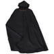 thumbnail image 3 of Capa medieval con capucha para hombre, capa de vampiro renacentista con capucha, túnica pirata de Halloween, capa larga para adultos, disfraz de cosplay aterrador, 3 of 7