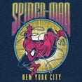 thumbnail image 2 of Men's Spider-Man New Yor City Retro Hero  Graphic T-Shirt, 2 of 4