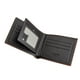 thumbnail image 4 of Cartera de cuero para hombre, billetera multifuncional marrón claro con cremallera, monedero con múltiples bolsillos, 4 of 8