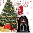 thumbnail image 2 of Anne Stokes Bolsa de regalo con cierre de cinta navideño para decoración de Navidad,50cm×80cm., 2 of 6