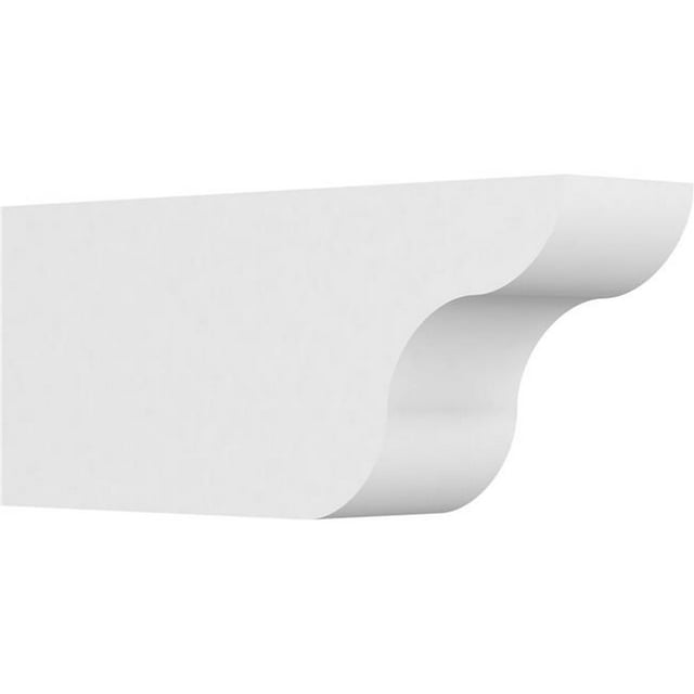 Ekena Millwork RFTP06X10X24CAR 10 x 6 x 24 in. Standard Carmel Architectural Grade PVC Rafter Tail
