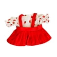 thumbnail image 4 of Ropa Para Muñecos De Peluche De 20 Cm, Accesorios Para Muñecos De Peluche Hechos A Mano, Accesorios Para Fotos, Disfraces, Linda Falda Roja, 4 of 8