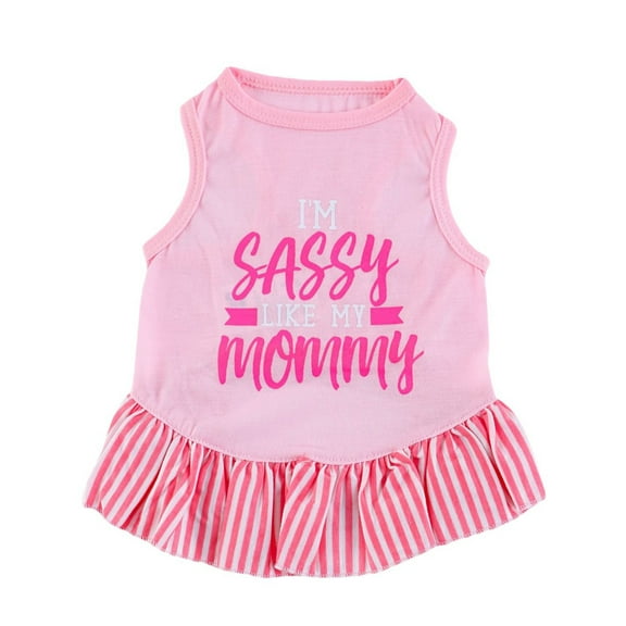 Cheers.US Pet Dress Shirt Puppy Skirt Cute Dog Dress Pet Summer Clothes Dog Apparel for Small Dogs and Cats