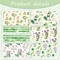 thumbnail image 5 of Jungle Animal Themed Wrapping Paper Set - Cute Wildlife & Watercolor Design for Party Decor & Gift Packaging, 5 of 7