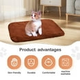 thumbnail image 4 of Self-Warming Cat Bed Pad, Self Heating Pad for Outdoor Cat Houses, Warming Mat for Indoor Pet Beds & Furniture, Reversible Blanket, Machine Washable, 19.69"x15.75", 4 of 6