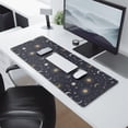 thumbnail image 2 of Long Mouse Pads for Desk,Blue Sun Moon Star Constellation Pattern Desk Mats on Top Of Desks, Desk Mouse Pad Extra Large with 3mm Non-Slip Base and Stitched Edge for Gaming,Office,Work,Home 31.5"x11.8", 2 of 6