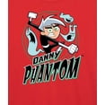 thumbnail image 3 of Danny Phantom - Danny Phantom Ghost Logo - Women's Oversized Graphic T-Shirt, 3 of 4